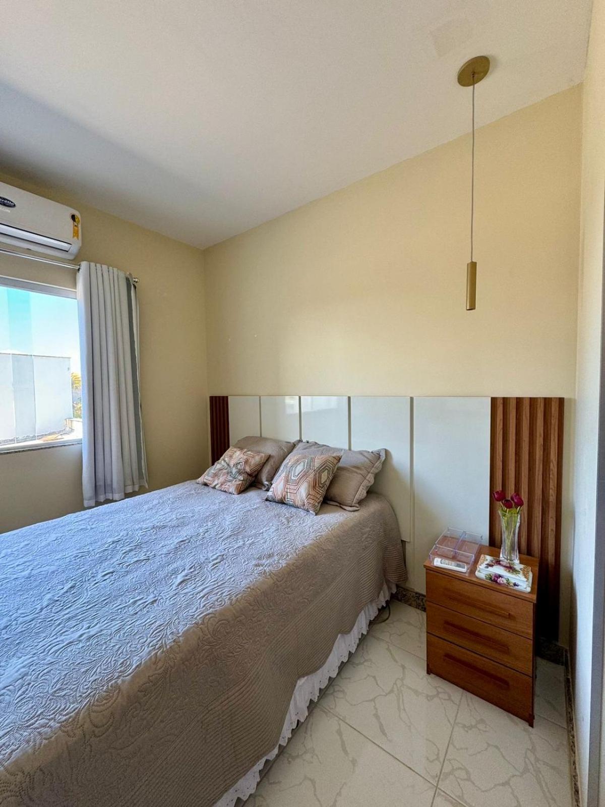 Apto Luxo Completo 3 Quartos Em Guriri 300 Mts Da Praia Wi-Fi Gratis São Mateus Extérieur photo